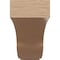 Ekena Millwork 5"W x 30"D x 10"H Thin Van Buren Rough Cedar Woodgrain TimberThane Corbel, Primed Tan CORUR05X30X10VANRCPR - alternate 3